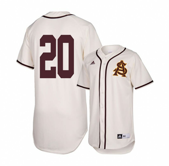 Arizona State Sun Devils 20 Spencer Torkelson White Jersey