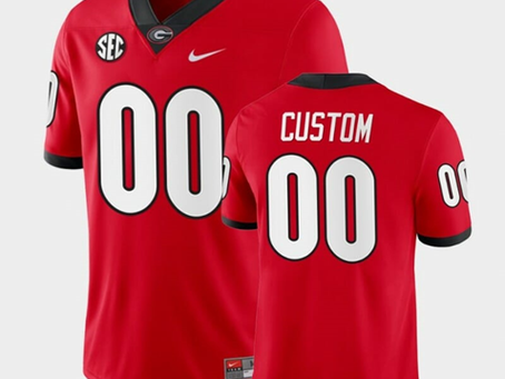 Show Your Pride with Custom Georgia Bulldogs Jerseys