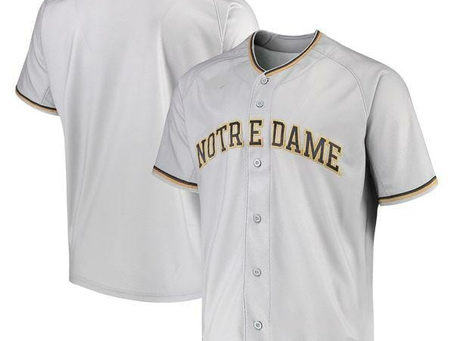 Show Off Your Fandom with Custom Notre Dame Fighting Irish Baseball Jerseys