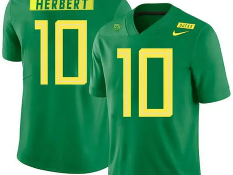 Show Off Your Fandom with Justin Herbert Football Jerseys: High Quality, Affordable, and Fast Shipping