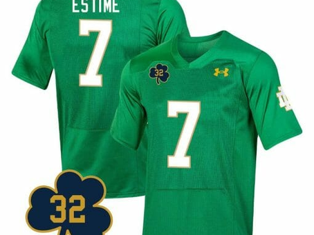 Elevate Your Fandom with the Audric Estime Football Jersey: Quality, Style, and Satisfaction Guaranteed!