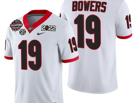Elevate Your Game Day Style with the Brock Bowers Jersey: A Must-Have for Georgia Bulldogs Fans