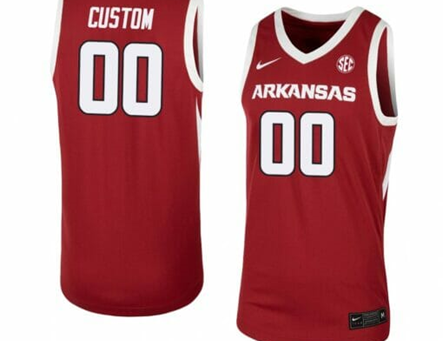 Show Your Fandom with Custom Arkansas Razorbacks Basketball Jerseys!