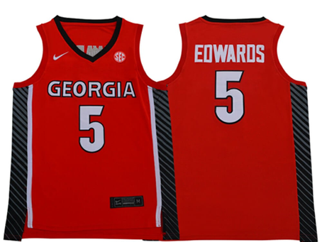 Show Your Fandom with the Anthony Edwards Jersey and Georgia Bulldogs College Basketball Jerseys