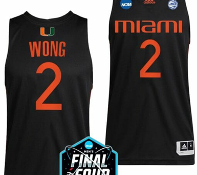 Show Your Support with Authentic Isaiah Wong Miami Hurricanes Basketball Jerseys