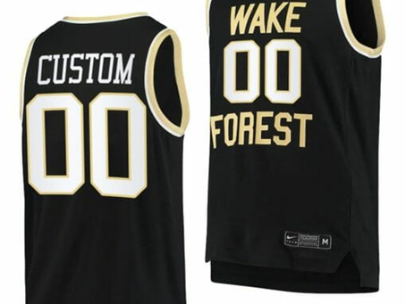 Show Your Fandom with Custom Wake Forest Demon Deacons Basketball Jerseys