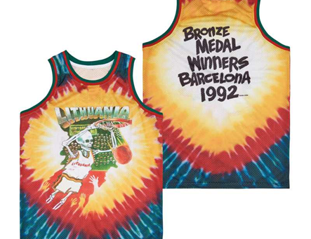 Celebrate Basketball Excellence with Custom Lithuania Movie Basketball Jerseys