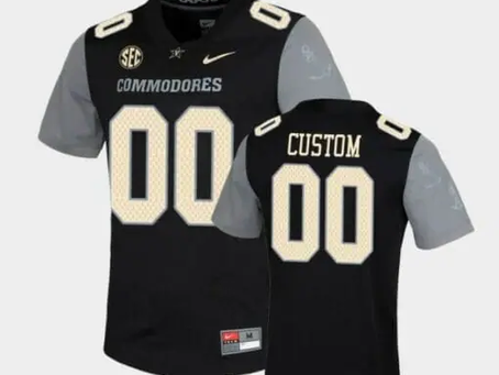 Show Off Your Fandom with Custom Vanderbilt Commodores Jerseys