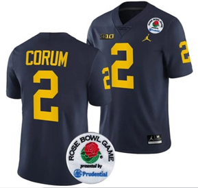 Elevate Your Game Day Experience with the Blake Corum Michigan Wolverines Football Jersey