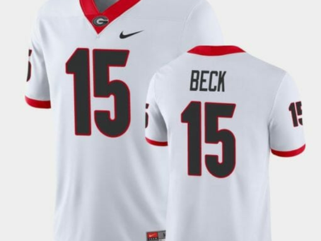 Show Your Bulldog Pride with Carson Beck Football Jersey: Quality, Style, and Affordability!