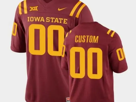 Show Your Cyclone Pride with Custom Iowa State Football Jerseys