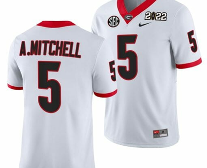 Show Off Your Fandom with the Adonai Mitchell Football Jersey: A Must-Have for Georgia Bulldogs Fans