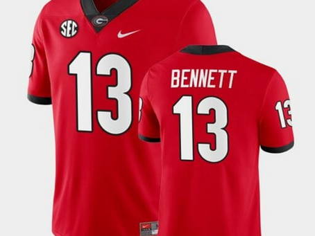 Show Your Georgia Bulldogs Fandom with Stetson Bennett Football Jerseys