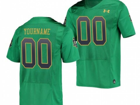 Show Your Fandom with Custom Notre Dame Football Jerseys