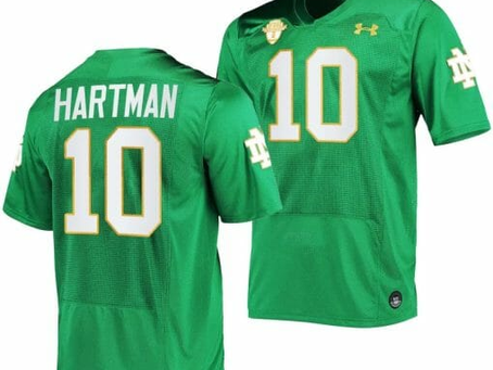 Show Off Your Fandom with the Sam Hartman Football Jersey: Quality, Affordability, and Satisfaction Guaranteed!