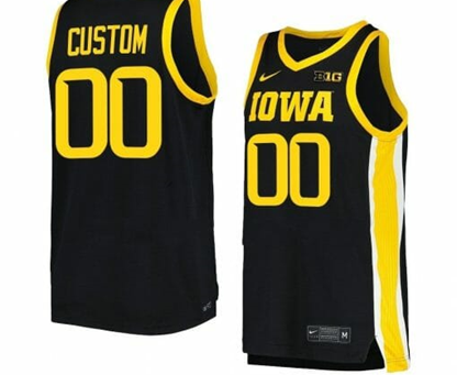 Elevate Your Fandom: Custom Iowa Hawkeyes Basketball Jerseys for True Fans