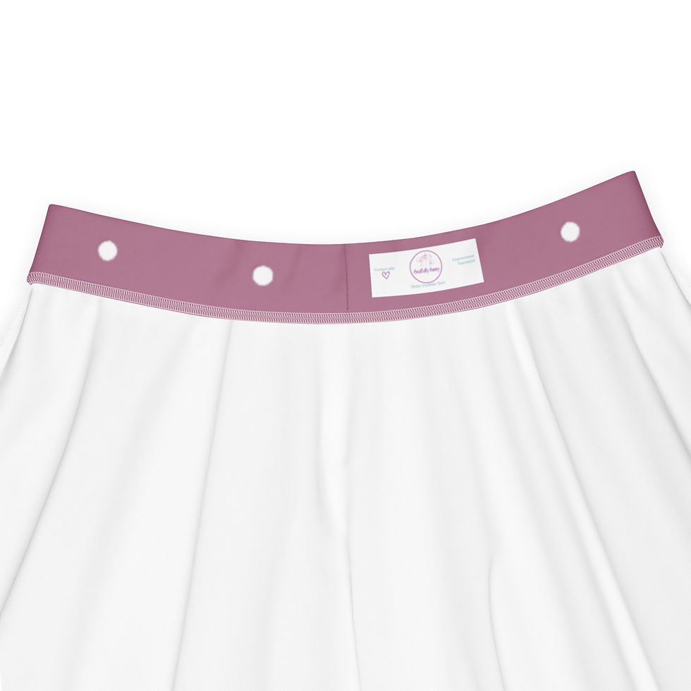 Thumbnail: Mellow Muave 1950s Vintage Skater Skirt