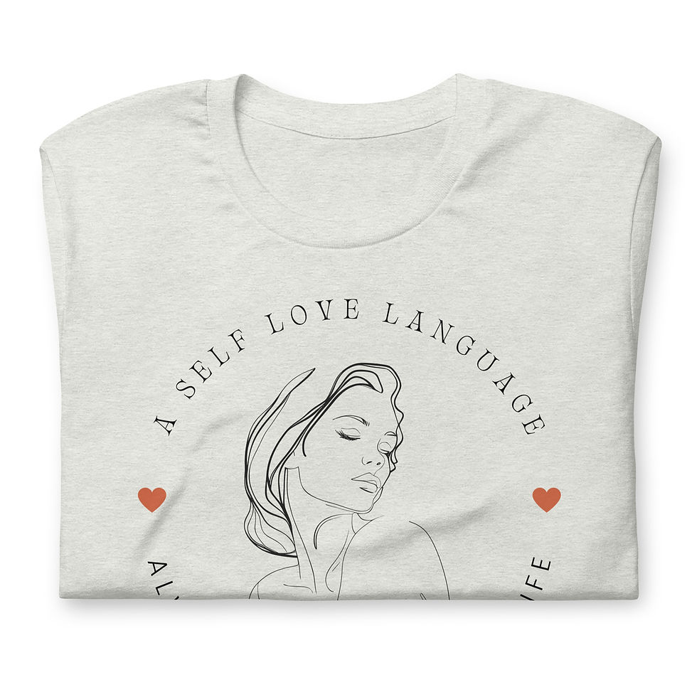 Thumbnail: A Self Love Language - Living my best life shirt