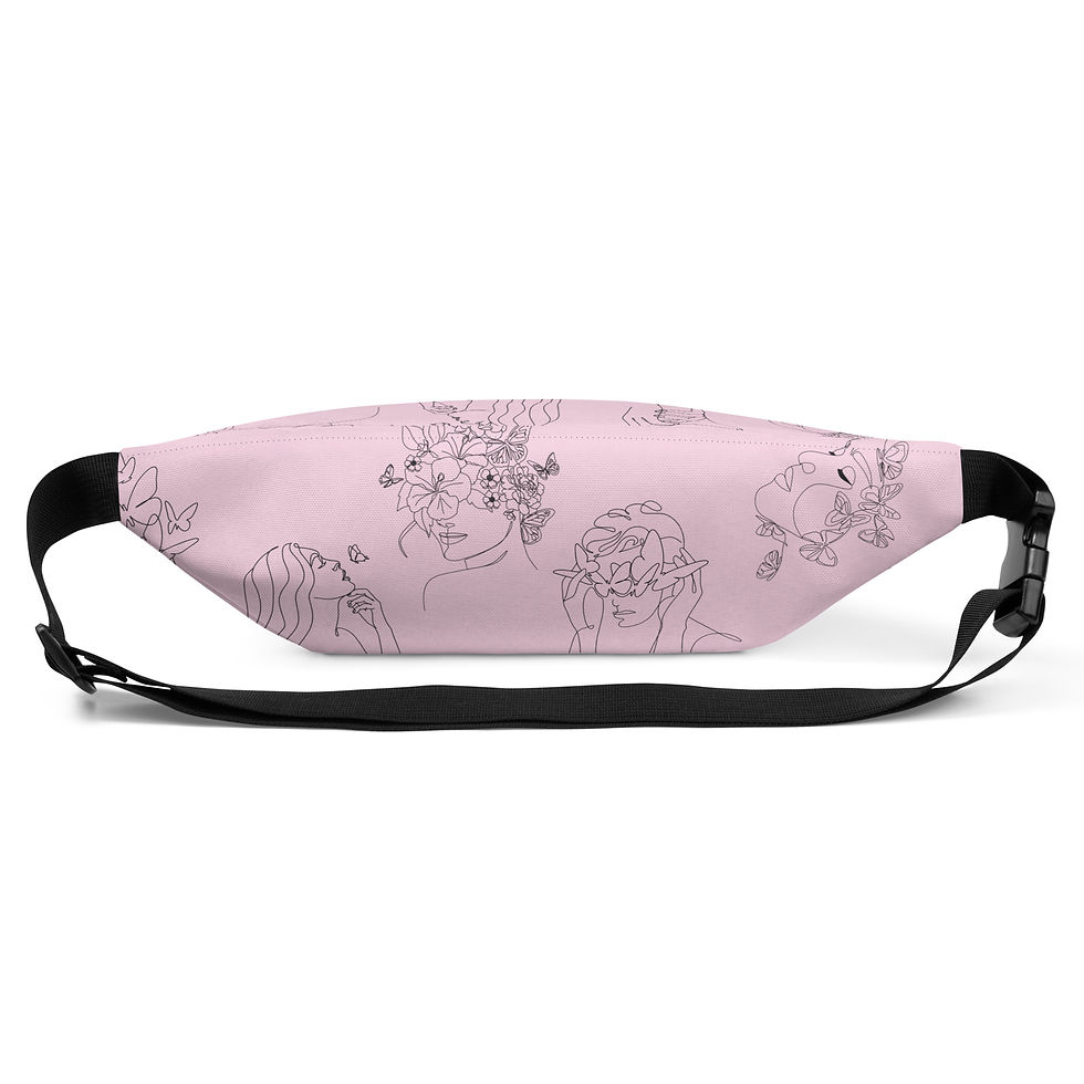 Thumbnail: Pink Line Art | Fanny Pack
