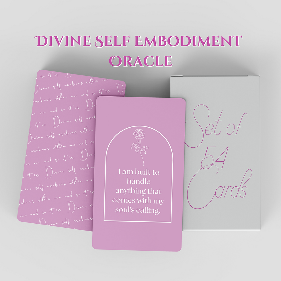 Thumbnail: Divine Self Embodiment Oracle Deck