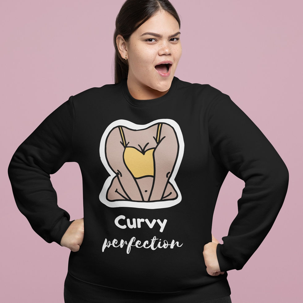 Thumbnail: Curvy Perfection | Sweatshirt for Curvy Women