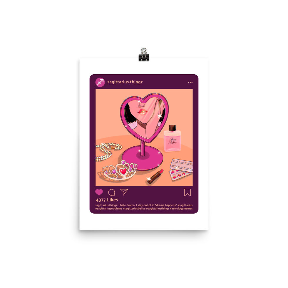 Thumbnail: Sagittarius Zodiac Poster
