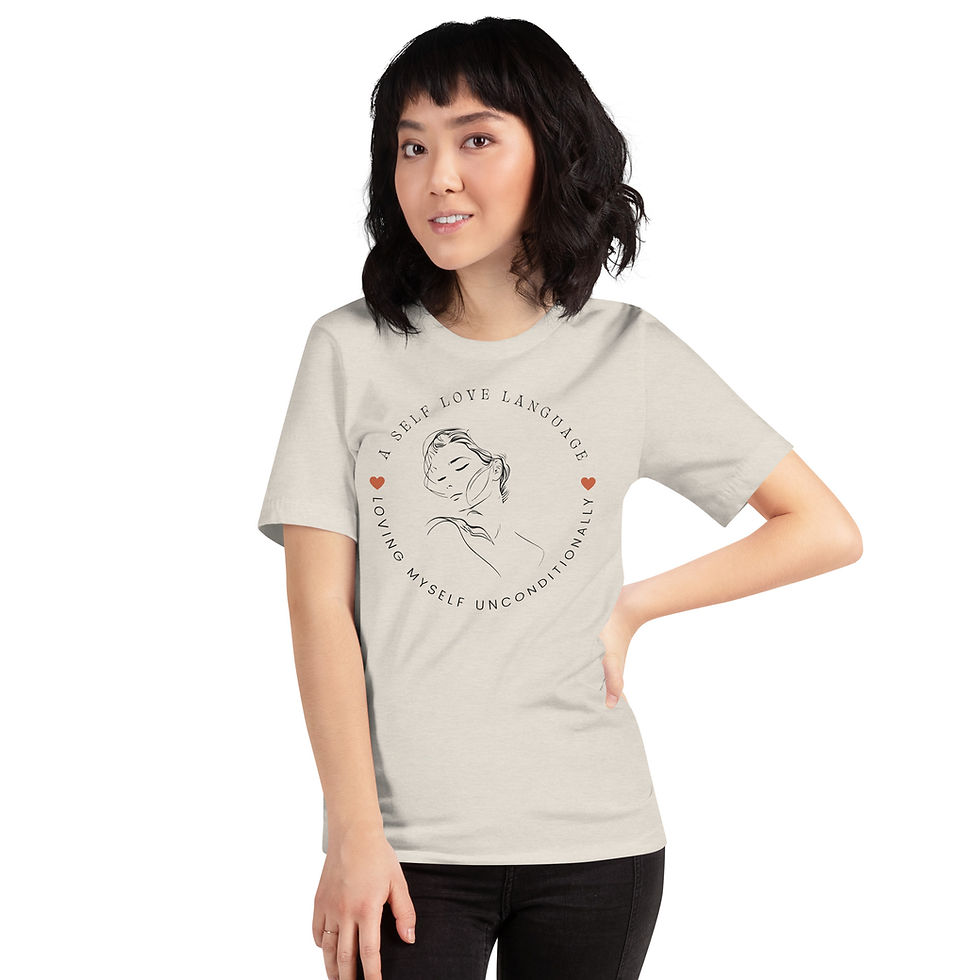 Thumbnail: A Self Love Language - Loving myself unconditionally shirt