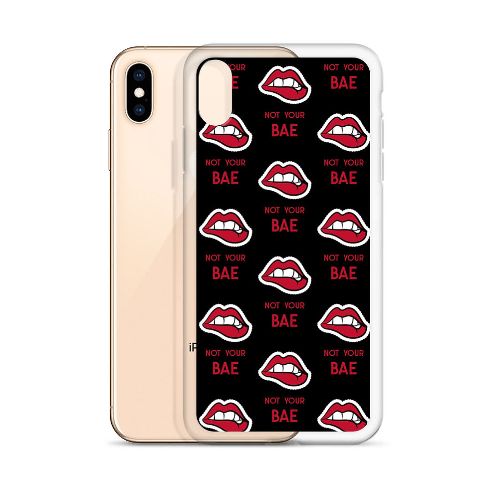 Thumbnail: Not Your Bae | iPhone Case