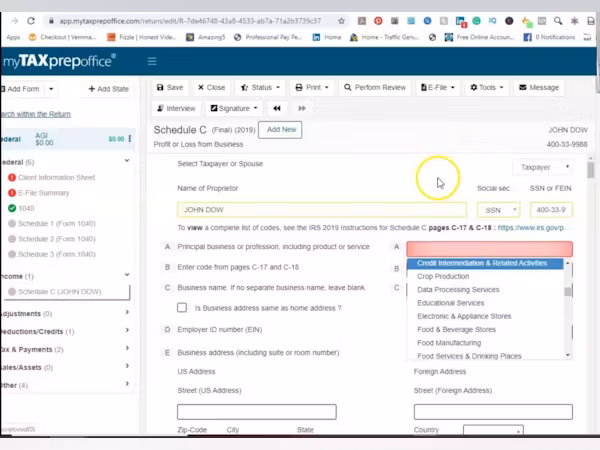 programa digital de taxes