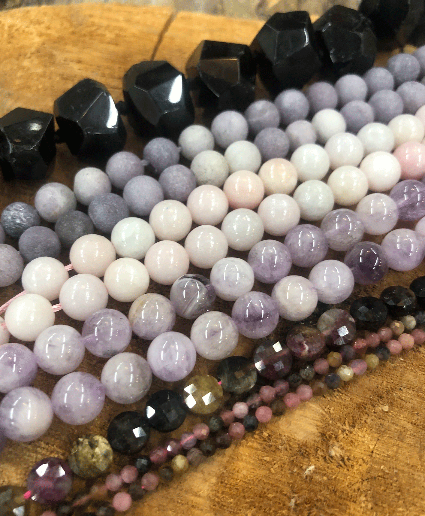 Pale Pink and Vibrant Watermelon Tourmaline
