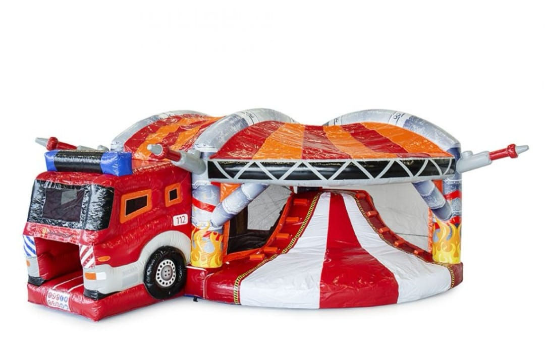 Hüpfburg Multiplay Feuerwehr, mieten