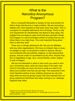 What Is the Narcotics Anonymous Program?