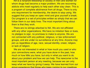 What Is the Narcotics Anonymous Program?