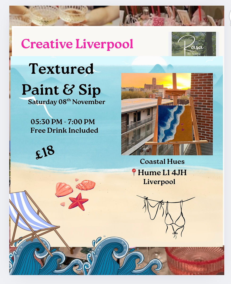 Textured Art Coastal Hues 🌊