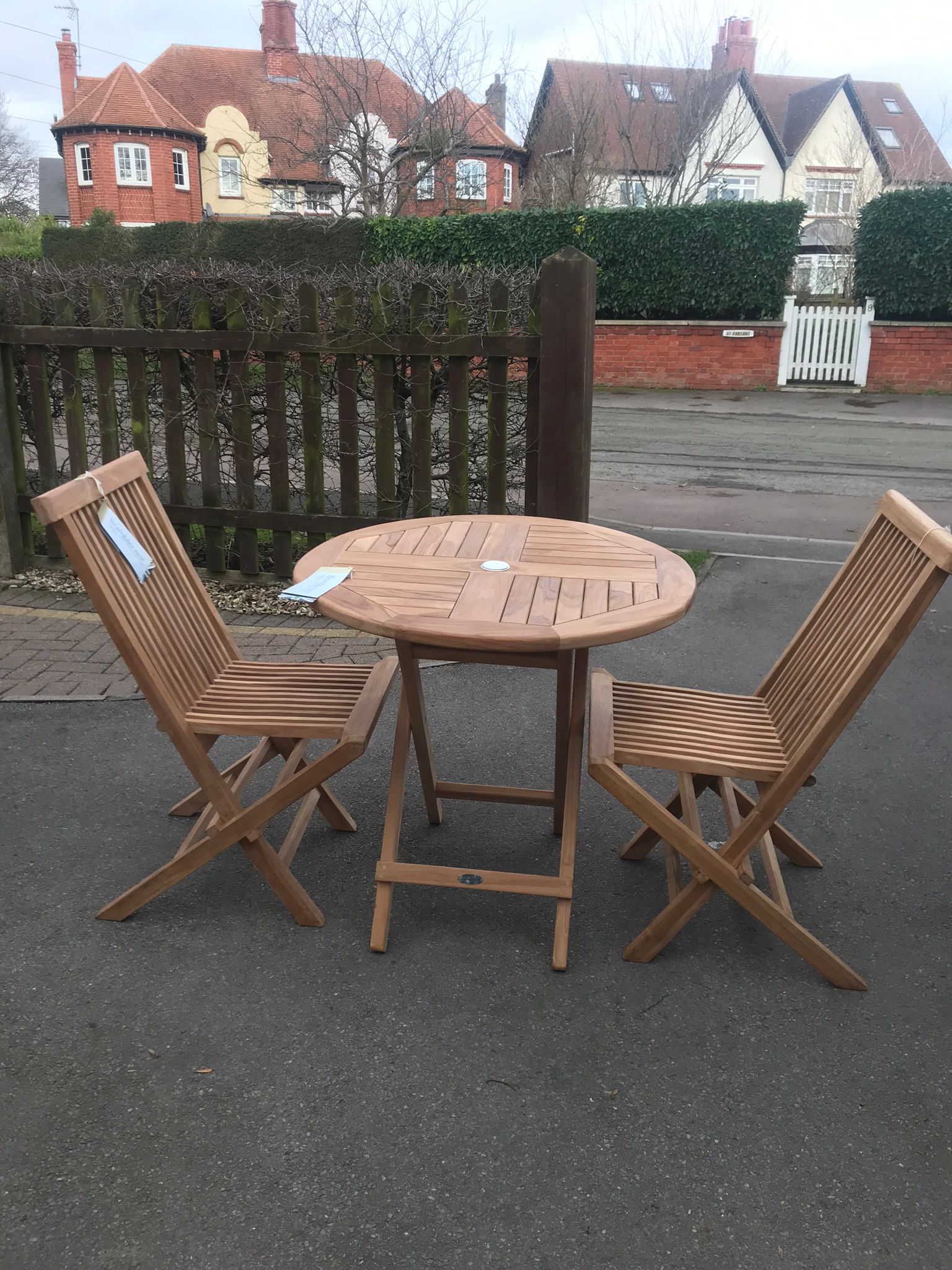 Bramblecrest Teak Bistro Set