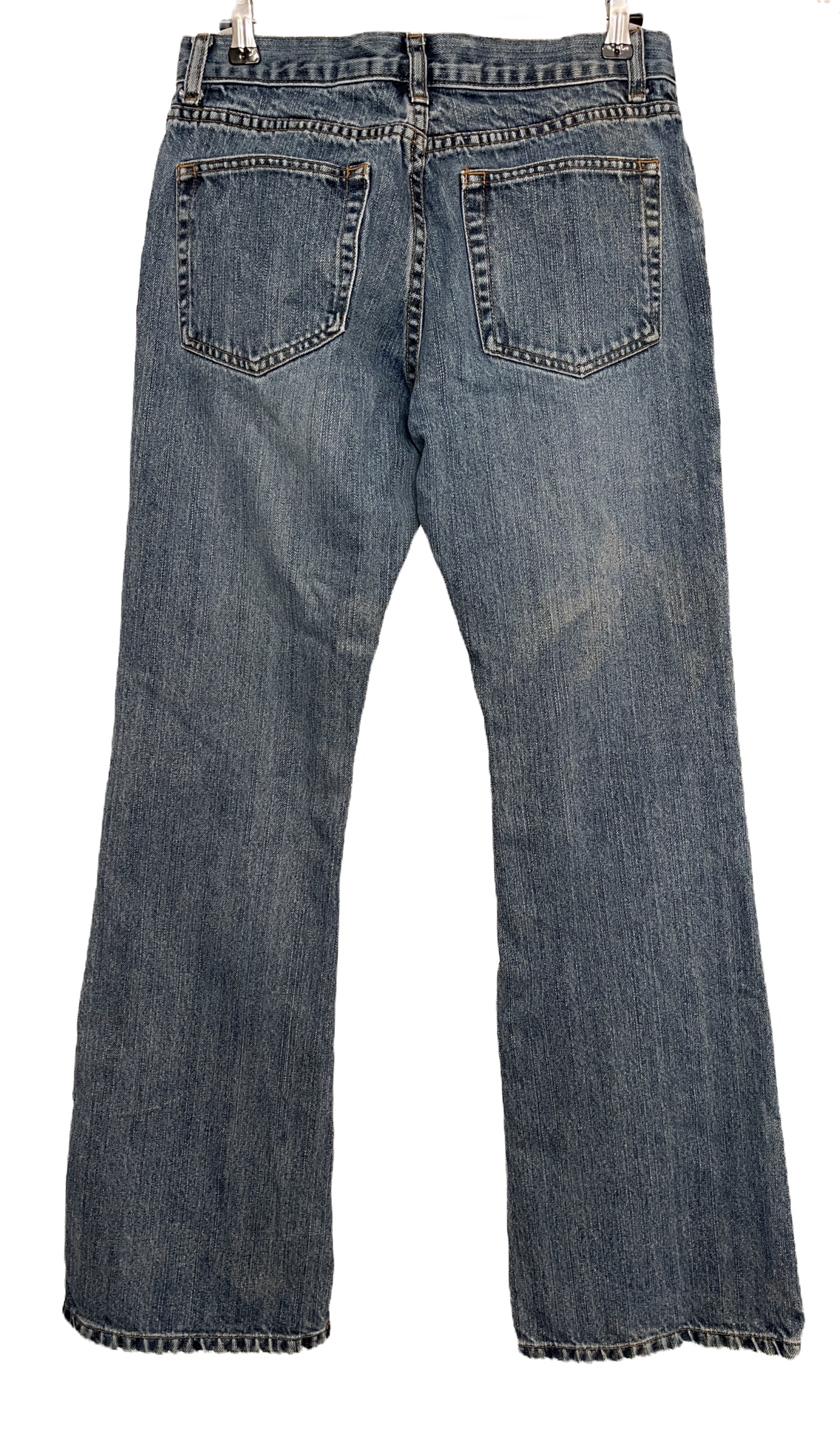 GAP Medium Wash Low Rise Flare Jeans - Women’s 4, photo 2