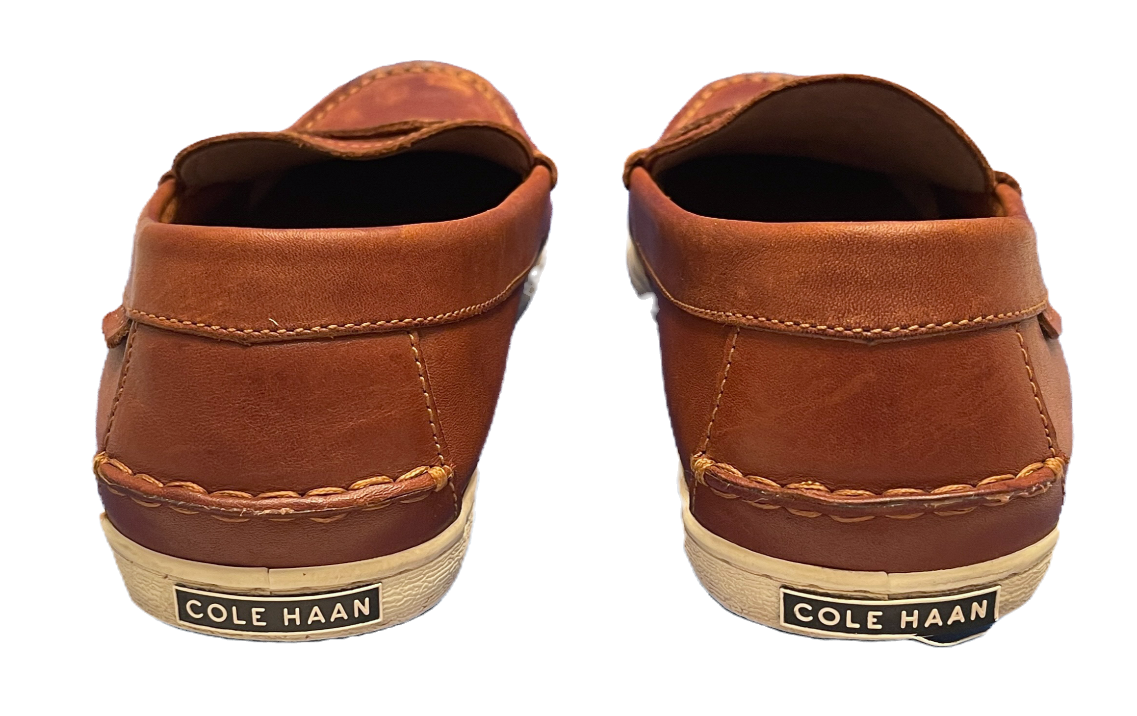 Cole Haan Brown Leather Penny Loafer Sneakers - Men’s 10, photo 3