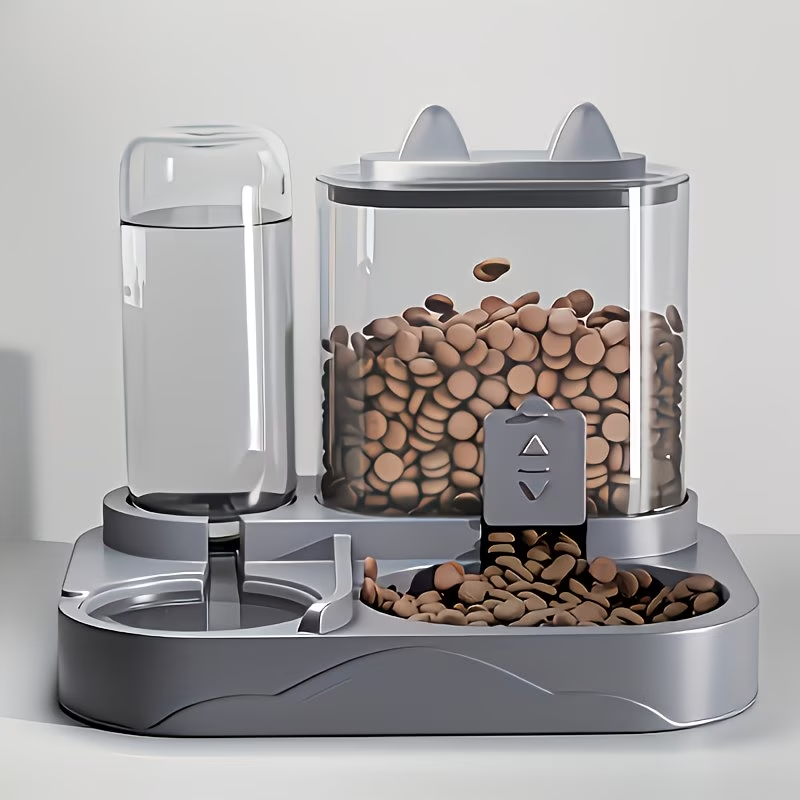 Thumbnail: Playvo DuoFeeder™ | 2-in-1 Automatic Pet Food & Water Station