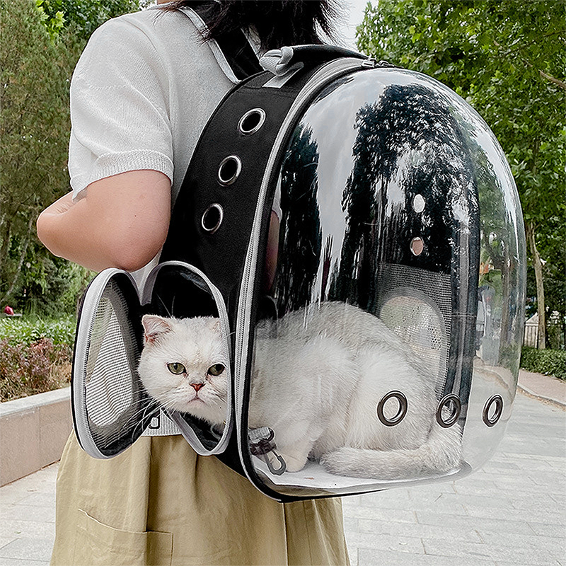 Thumbnail: Playvo AstroPaws™ Panoramic Bubble Pet Backpack