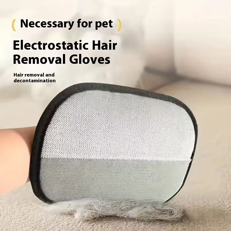Thumbnail: Playvo FurGrip™ Double-Sided Pet Hair & Lint Remover Mitt