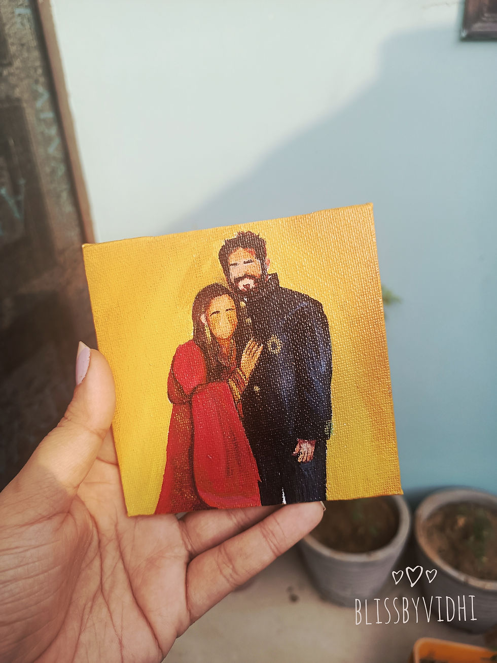 Thumbnail: Mini Portrait with Easel