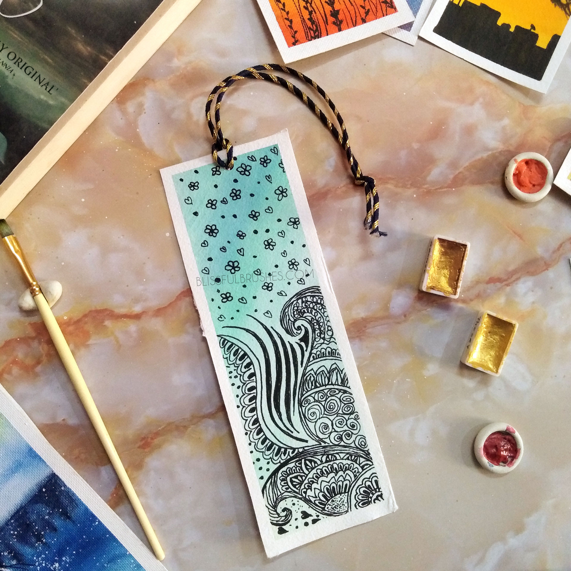 क्रिएटिव डूडल - मूल बुकमार्क