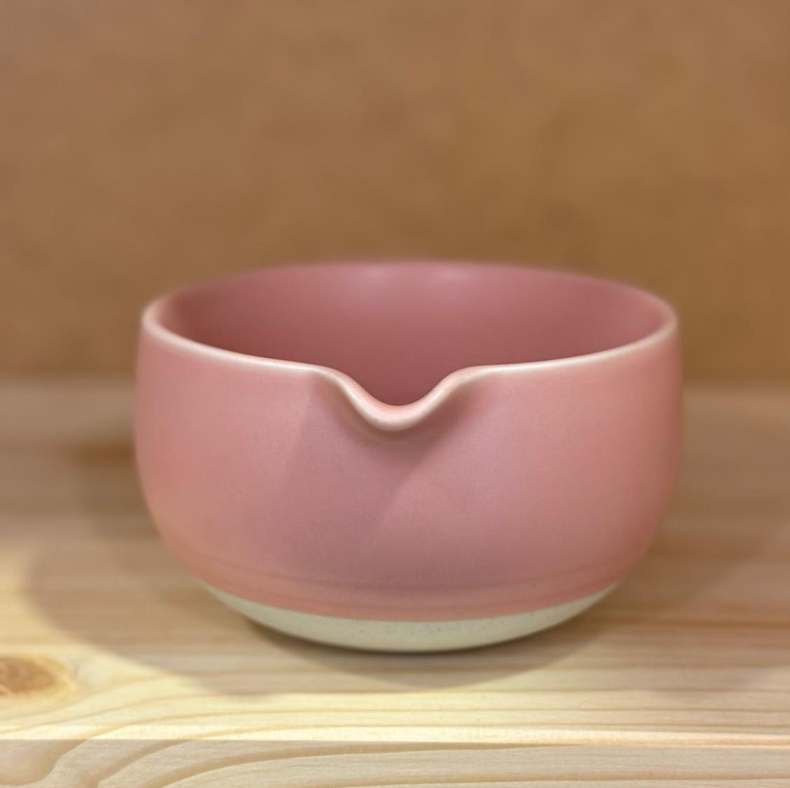 Pink  Glossy Matcha Bowl