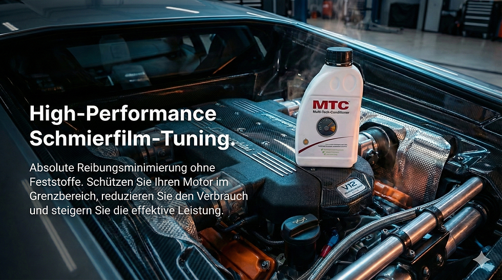 MTC und BeDi High Performance Reibungsminderer