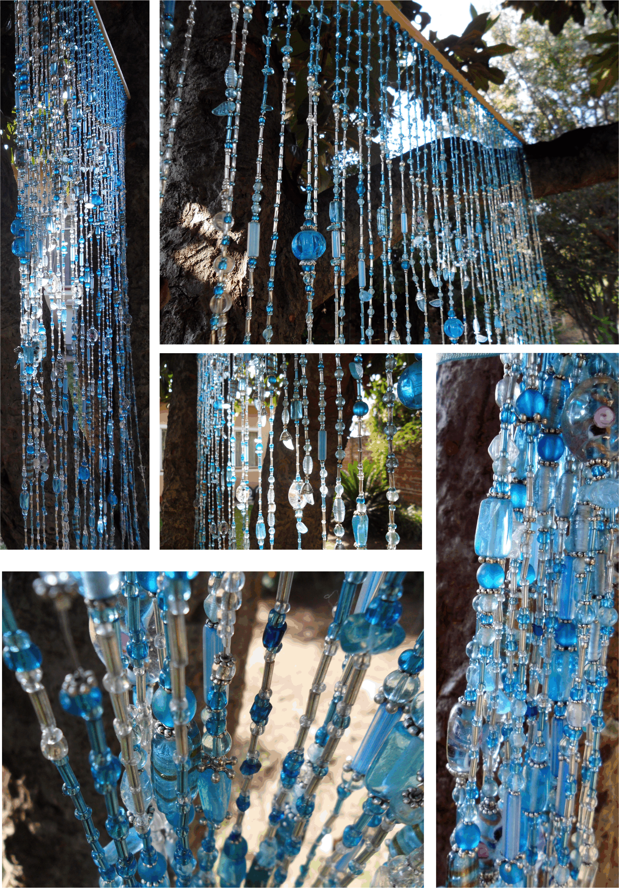 Mayfly Custom Beaded Curtain