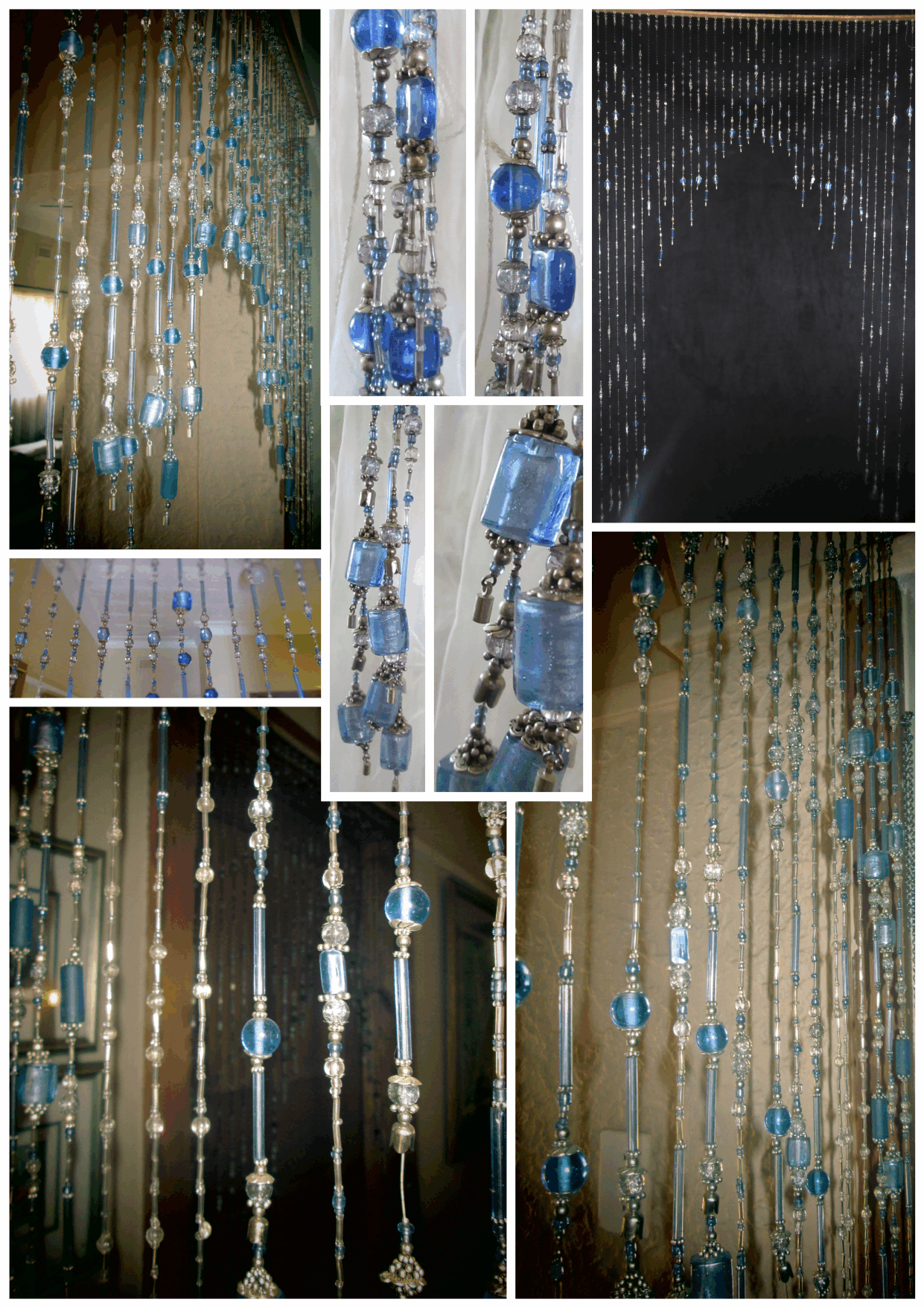 Bloo CustomBeaded Curtai