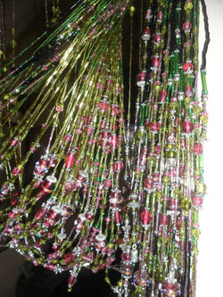 Memories of Spring Beaded Curtain