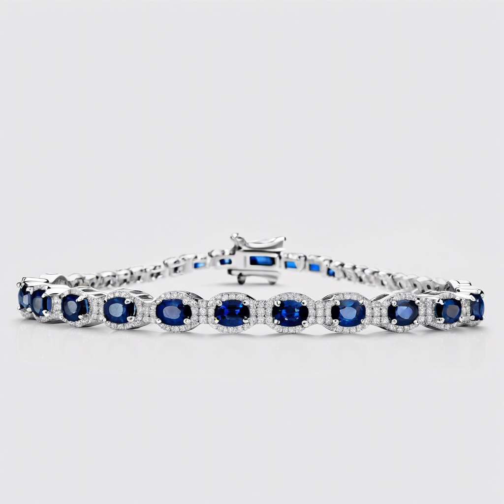Sapphire Tennis Bracelet