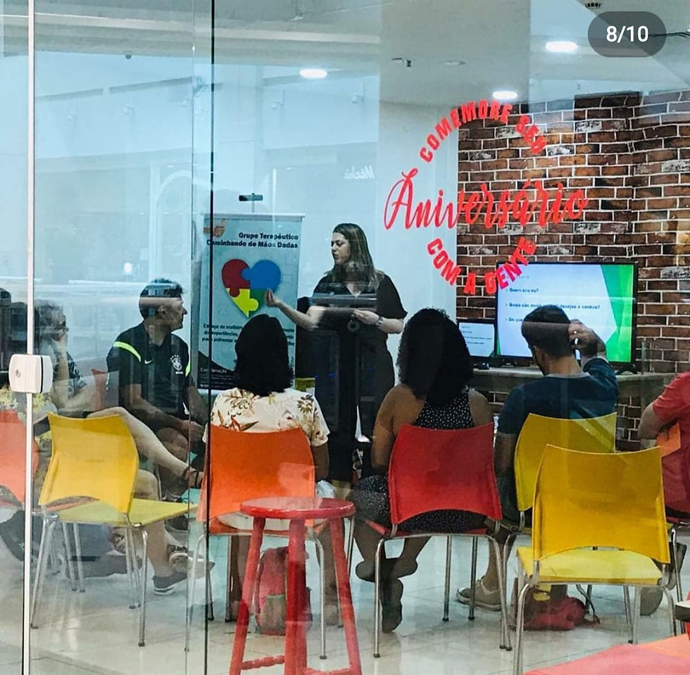 Miniatura: 11/2019-Grupo Terapêutico no Shopping Boulevard em Vila Isabel