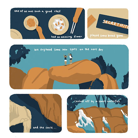 diary page 3: spending time with friends